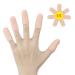 Finger Protectors Finger Cots Silicone Finger Protectors Finger Plasters Finger Sleeves Finger Protection Bandages for Cracked Finger Manual Work Relieve Pain from Rubbing Irritation - 14 PCS