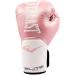 Everlast Elite Pro Style Training Gloves - Pink/White - 12 oz - Buy Online on GoSupps.com