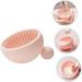minkissy 1pc Silicone Scrub Pad Makeup Tools Braces Cleaner Hair Brush Cleaner Tool Makeup Brush Cleaning Mat Silicone Makeup Brush Mat Makeup Bowl Cleaner Silica Gel Pink Cleaner 7x6.5cm Pink - Buy Online on GoSupps.com
