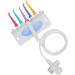 Topyond Water-Toothed Toothpick - Family Use Water Tooth Silk 5 Color Jet Tips Safe Water Pressure Tooth Care Tools - Buy Online on GoSupps.com