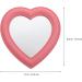 VOSAREA Heart Shaped Pink Vanity Mirror - Coquette Room Decor & Makeup Mirror - Buy Online on GoSupps.com