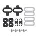 Mountain Bike Pedals Cleats Set, Bike Pedals Cleats Replacement for SPD Pedals PD-M520 M540 M324 M545 M424 M647 M959