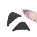 3 Pairs Adjustable Toe Filler to Make Big Shoes Fit Shoe Filler Improved Shoe Fit and Comfort for Men & Women High Heels Flats Dress Shoes (Black)