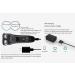 Rechargeable Electric Shaver with Pop-Up Trimmer - IPX7 Waterproof Wet/Dry Multifunctional Razor for Men - Buy Online on GoSupps.com