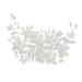 Didiseaon Wedding Hair Accessories Hair Pin Hair Clip Tiara Hair Barrettes Hair Comb Clip Girl Headpiece Decorative Hair Combs Flower Hair Comb Bride Rhinestones Hair Piece Pearl