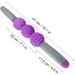 VGEBY1 Yoga Massage Stick - Fitness Muscle Roller for Crossfit Yoga Pilates & Trigger Point Therapy - Dark Purple - Buy Online on GoSupps.com
