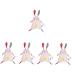 Ibasenice 5st Sleeping Comfort Towel Jungs Toy toy for toddlers Gifts for young toys newborn soothing towel baby hat.