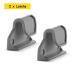 Dearlomum Retractable Baby Gate Replacement Parts - Original Hardware Set (Grey) | 2 Latches, 2 Brackets, 1 Set of Screws | Compatible with Asin B09K7GXDVT/B09K7J4PH2/B09XMRJ87H - Buy Online on GoSupps.com