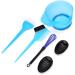 Salon Mixing Bowl Hair Dyeing Salon Tool Hair Dyeing Comb for Tint Mixing Coloring Hair Color Mixing Dyeiny blue - Buy Online on GoSupps.com