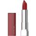 Buy Maybelline New York Color Sensational Lipstick Ruby Universal Satin (385) - Perfect Red for Every Skin Tone - International Shipping Available - Buy Online on GoSupps.com