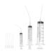 VILLCASE Bird Feeding Syringe Set Baby Birds Syringe Feeder Parrot Feeding Syringe Tube Measuring Syringe Tools for Feeding Pets Scientific Industrial Labs