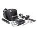 Lezyne M-Caddy Bicycle Saddle Bag and Repair Kit, CO2, Tubeless, Hand Pump, Flat Kit, Road, Gravel, Mountain Bike Medium - Tubeless Kit Black