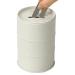 LinkidiA razor-blade-related boxing tank box metal-razor-drainage case safe bank for storing used wasted sound (cream color)
