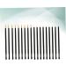 Outanaya 100pcs Eye Makeup Tools Eyeliner Brush Thin Angled Gel Eyeliner Brush White Eye Shadow Brush Eyes 10*0.5cm As Shown - Buy Online on GoSupps.com