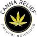 Canna Relief Roll On botanical oils in glass bottle with Cannabis Sativa Hemp Seed Oil Arnica and Peppermint. Contains natural soothing botanical oils with a light minty scent. - Buy Online on GoSupps.com
