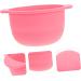 Coheali Silicone Wax Melting Bowl Collapsible Mixing Container & Home Wax Accessories | 13x11cm Pink - Buy Online on GoSupps.com