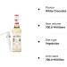 Monin White Chocolate Coffee Syrup 70cl Glass Bottle with Pump Set - 2 Pack - Buy Online on GoSupps.com