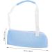Anneome Children's Arm Sling Children Arm Sling Shoulder Immobilizer Sling Suspenders for Arm Brace Net 50X27CM Sky-blue - Buy Online on GoSupps.com