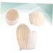 Balacoo 9 Pcs Bath Wipe Scrubber Set - Double Sided Exfoliator Loofah Body Sponge & Bath Towel - Ideal for Spa & Home Use - Buy Online on GoSupps.com