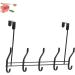 PRETYZOOM 1pc Hook Coat Hangers Door Hanger Over The Door Coat Hanger Grocery Organizer Side Rack On The Door - Buy Online on GoSupps.com