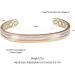 YINOX Tri Tone Pure Copper Magnetic Bracelets for Arthritis | 8 Magnets | Perfect Gift for Men & Women | Valentine's Day Edition - Buy Online on GoSupps.com
