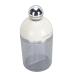 Electric Facial Cleanser Foam Cup Portable One Operation Waterproof Facial Wash Foam Bottle for Home (White)
