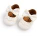 Baby Girl's Mary Jane First Walking Shoes | Anti-Slip Princess Shoes | Infant Baby Shoes 0-6 Months | PU Leather | E White - Buy Online on GoSupps.com