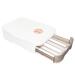 GRIRIW Box Refrigerator Egg Carton Plastic Drawers Containers with Lids Fridge Egg Storage Cases Egg Plate