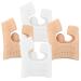 FOMIYES 2 Pairs Bunion Pad for Women Toe Separators for Overlapping Toes Women Big Toe Brace Bunions Cushion Men Bunion Splint Bunion Pads Hammertoe Splint Miss Care Hammer Toe Pad