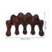 Minkissy Wooden Scalp Massage Devices - 2-Piece Set for Hair Growth & Relaxation | Natural Wood Comb & Scalp Stimulator for Women - Buy Online on GoSupps.com