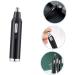 Minkissy Nose Hair Trimmer Set for Men - Household Hair Scissors in Black | Compact ABS Design 14x3x3CM - International Shipping Available - Buy Online on GoSupps.com