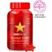HAIRtamin Vegan Gummy Stars Hair Growth Vitamins 60 Count - Non-GMO & Natural Biotin Supplement for Healthy Hair, Skin & Nails - Buy Online on GoSupps.com
