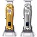 Professional Barber Scissors & Hair Clippers for Men - Full Metal Retro Electric Clippers with LCD Display in Gold - Buy Online on GoSupps.com