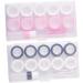 Buy Solustrie 10-Slot Colored Contact Lens Storage Box - Travel Case & Organizer | Durable PP White Macaron Design - Buy Online on GoSupps.com