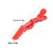 Buy 6 Pieces Crocodile Hair Clips - Anti-Slip Hairdresser Cutting Clamps for Salon Styling (Red Yellow Black) | Premium Hair Sectioning Tools - Buy Online on GoSupps.com