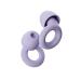 Loop Quiet - earplugs for sleeping - soft reusable silicone hearing protection + 8 attachments in XS/M/L - noise reduction at SNR 24DB & NRR 14 - also for travel & concentration - Violet