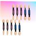 FOMIYES 10pcs Makeup Brush Eye Shadow Applicator Eye Shadow Brush Eye Shadow Stick Miss Double Head - Buy Online on GoSupps.com