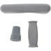 Menolana Anti-skid Crutch Accessory Kit Crutch Handle Grip Covers + Tip Cover Gray as described - Buy Online on GoSupps.com