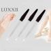 Pinkee's 5 inch Stainless Steel Sapphire Nail File (3 Pack) for Fingernails and Toenails - Professional Manicure Tool - Buy Online on GoSupps.com