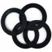 Qrity 6-Piece Drain Pipe Blind-Cap Seal Set for Kitchen Sink - 45mm Rubber Disc & Drip Ring for G 1 1/2-Inch Fittings - Buy Online on GoSupps.com