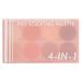 Blush Palette 02 | 4-in-1 Matte & Pearlescent Makeup - 8 Colors for Long-Lasting Blush Highlighter Eyeshadow & Contour - Shop Internationally - Buy Online on GoSupps.com