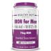 Sheltr Iron Supplement for Men -100% Chelated - with Vitamin B12 Folic Acid & Vitamin C for High Absorption (60 Veg Capsules)