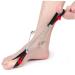 FOMIYES 2 Pcs Toe Straightener & Bunion Corrector Set - Nylon Black Toe Splint with Tension Band & Flex Tools for Hallux Valgus - Foot Strap Leash Holder for Bid Toe Alignment - Buy Online on GoSupps.com