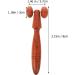 Minkissy Rosewood Massage Device - Acupuncture Tool Hand & Facial Massager Chinese Scraping Tool - 2 Pieces 16x5x3cm Red - Optimize Your Fitness & Relaxation - Buy Online on GoSupps.com