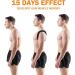 Breathable Back Brace Posture Corrector | Adjustable Spine & Shoulder Pain Relief for Men & Women (Large - Buy Online on GoSupps.com