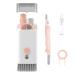 Gtinna 7 in 1 Computer Keyboard Cleaning Brush Set Earbuds Cleaning Pen Wireless Bluetooth Headset Charging Box Electronics Keyboard Cleaning Tools Cleaner Keycap Puller Kit (Pink)