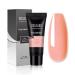 Rosalind nude poly nail extension gel 80ml nude poly nail gel nail extension nail gel quick extension building acrylic nail for beginners professional salon diy set4