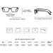 Portable Black Bifocal Reading Glasses for Presbyopia - Personalized 350 Degree Vision Solution - Buy Online on GoSupps.com