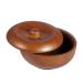 Beavorty 1stk wooden bowl shaving brush and bowl hairdressing bowl foam shell made of wood shaving shell made of wood shaving shell shaving cup shaving wooden bowl men's suit man wooden razor with lid