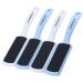 4 Pcs Pedicure Foot Rasp Foot File Callus Remover Dead Skin & Double-Sided Foot Scrubber Foot Files Kit Heel Scraper Foot Scrub Care Tool to Remove Rough Cracked Corns Smoothing Hard Skin 4 Count (Pack of 1)